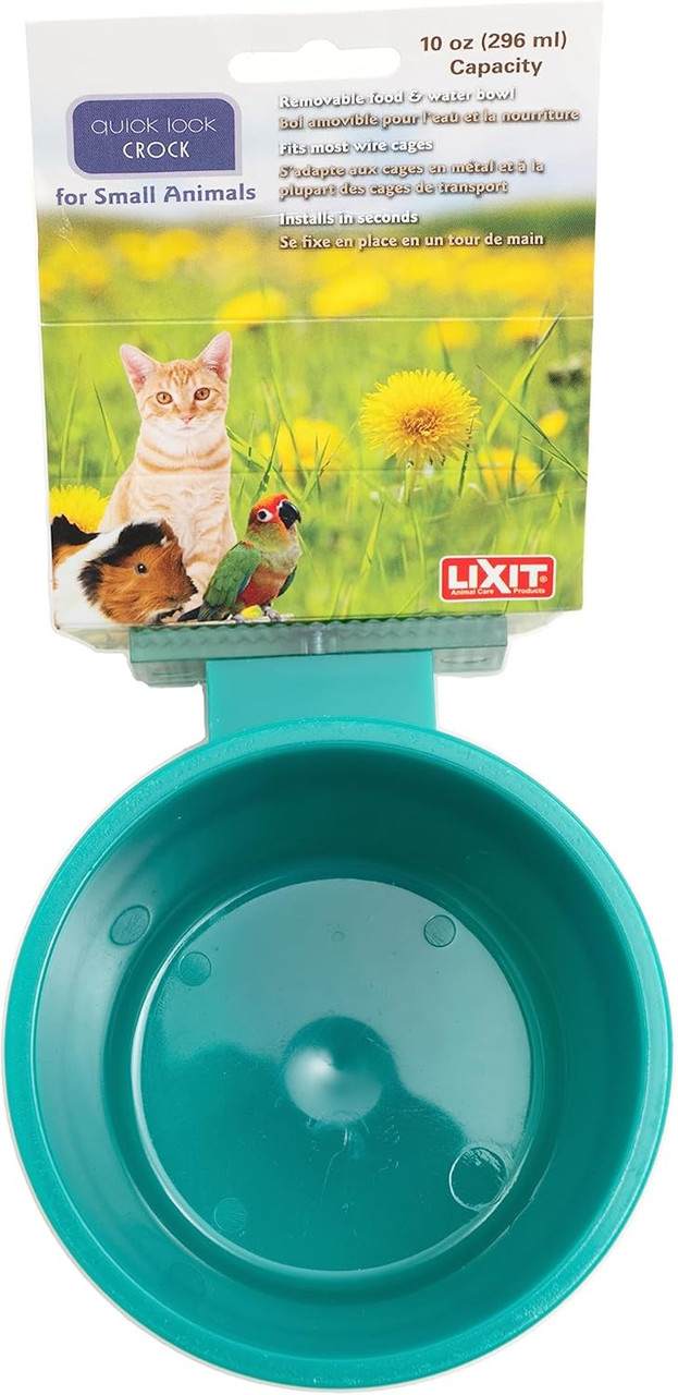 Quick Lock Cage Bowl Teal10oz