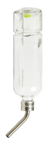 Glass Chew Proof Water Bottle 12 Ounce