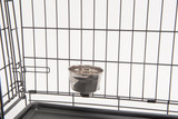 Stainless Dog Cage Crock Bowl 10oz