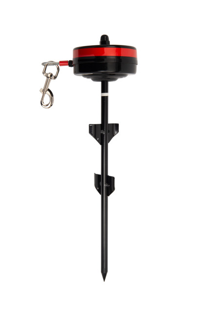 Bracket Mount Retract Tie Out Reel 80-120lb By Howard Pet Products