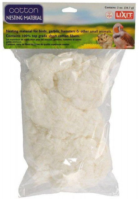 Cotton Nesting Material 2oz