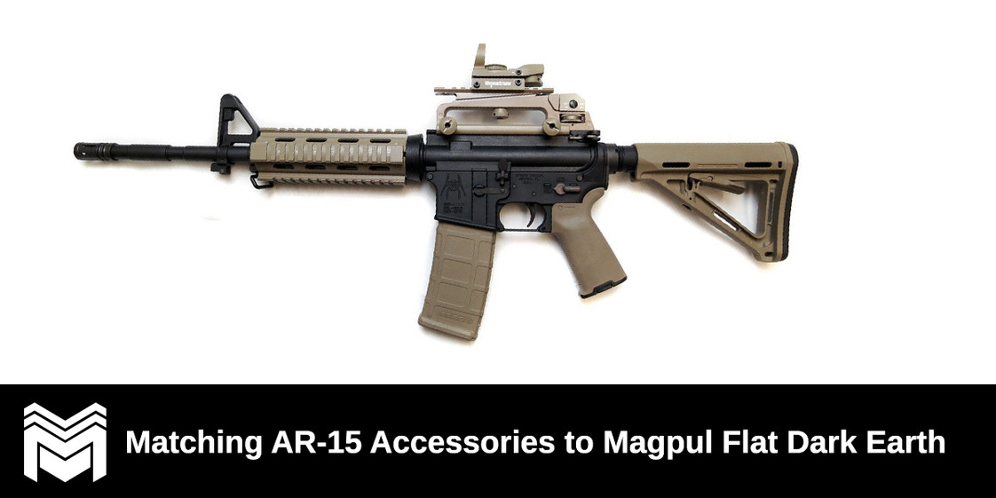 Matching AR-15 Accessories to Magpul Flat Dark Earth