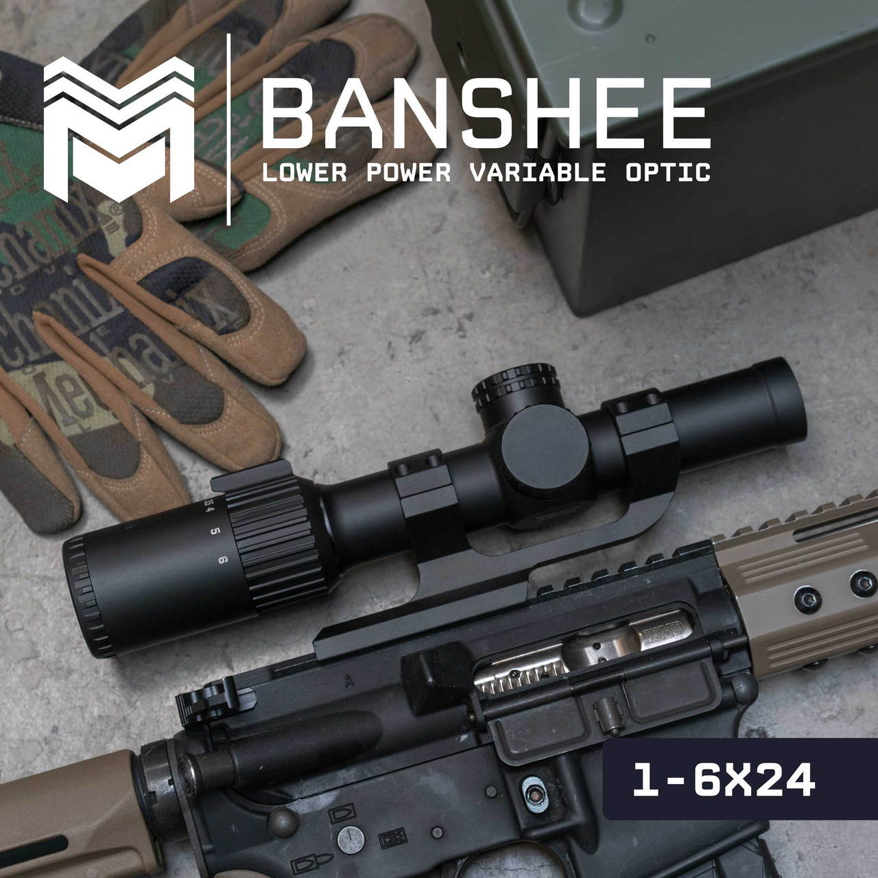 Banshee 1-6x24 LPVO Rifle Scope