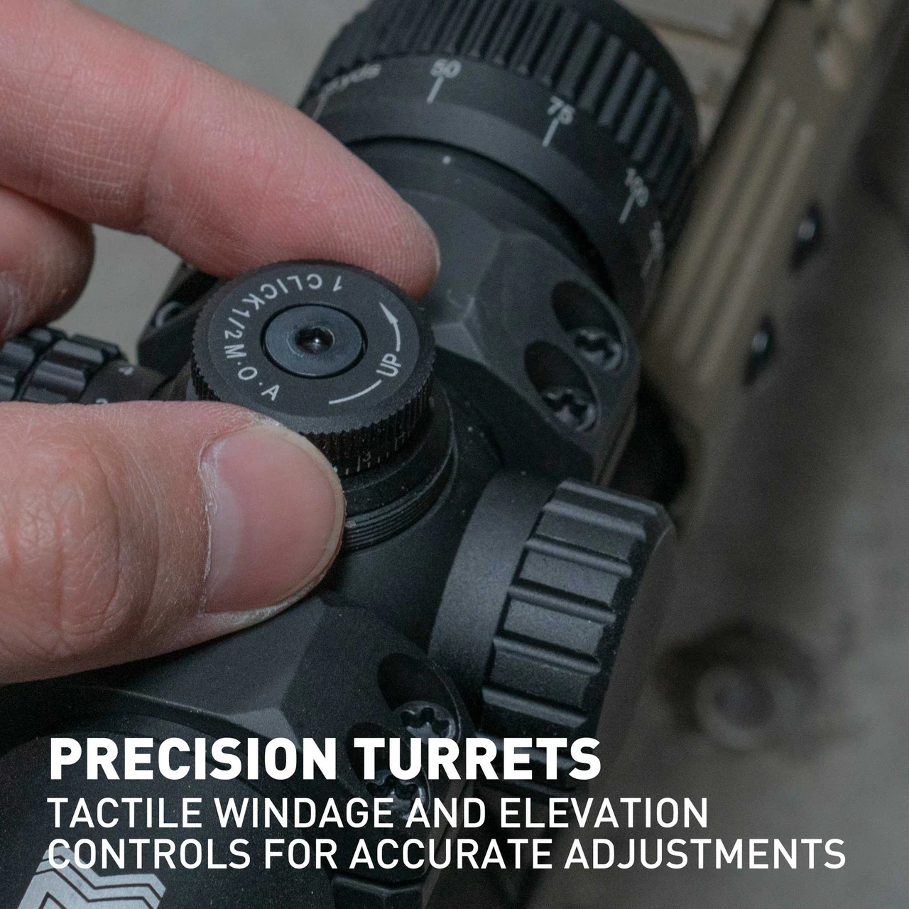 4x30 Stealth Fixed Power Scope w/ Adjustable Objective