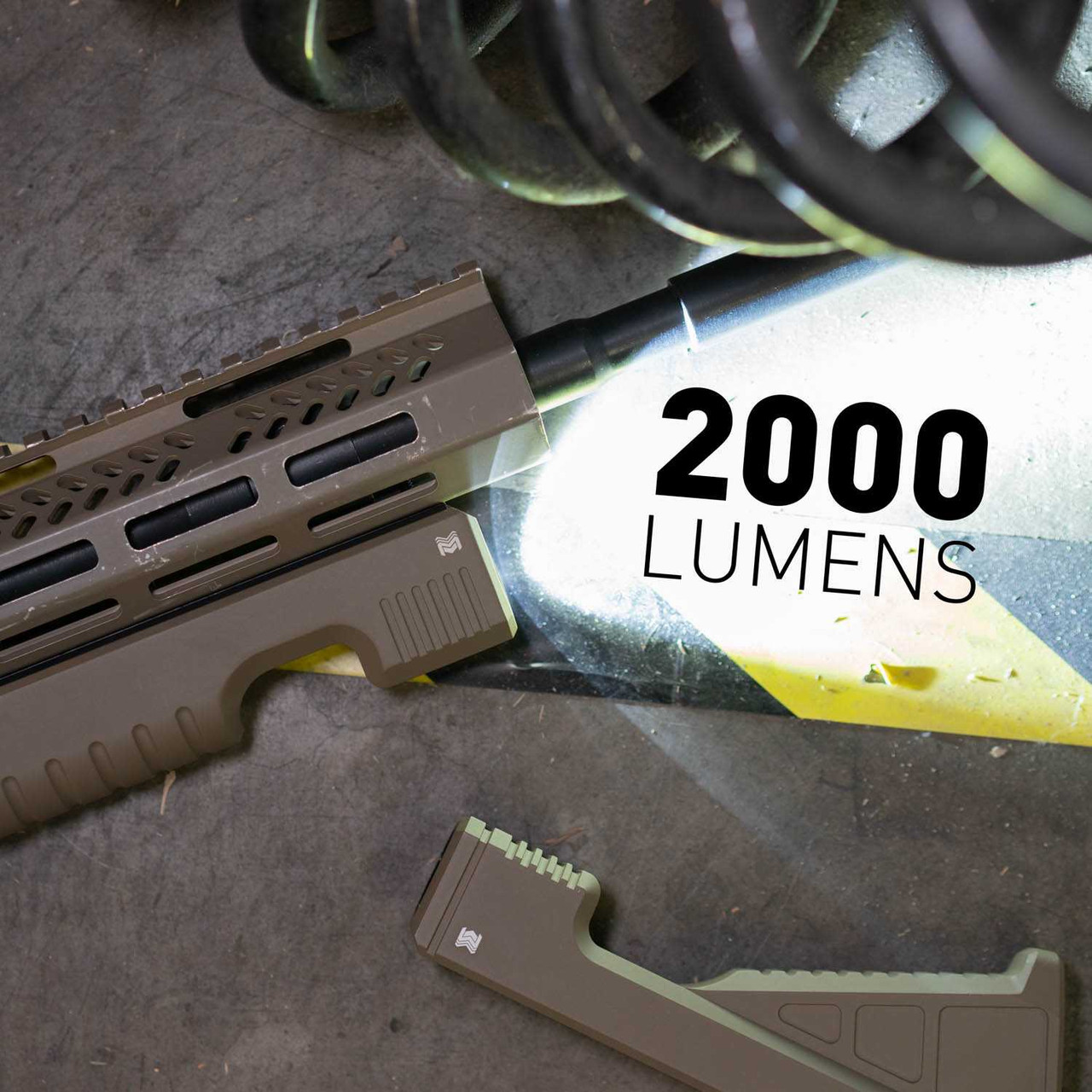Raider 2000 Lumen X2 Flashlight