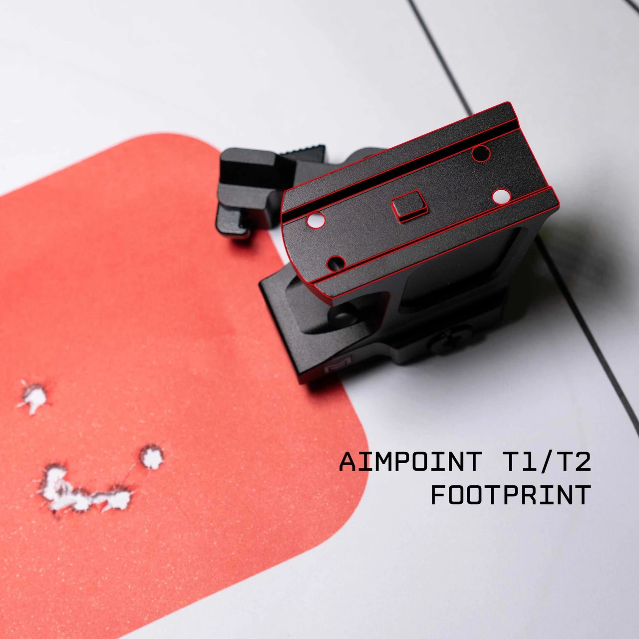 Shrapnel Series Red Dot Riser Mount with Hypergrip QD Quick Release ...