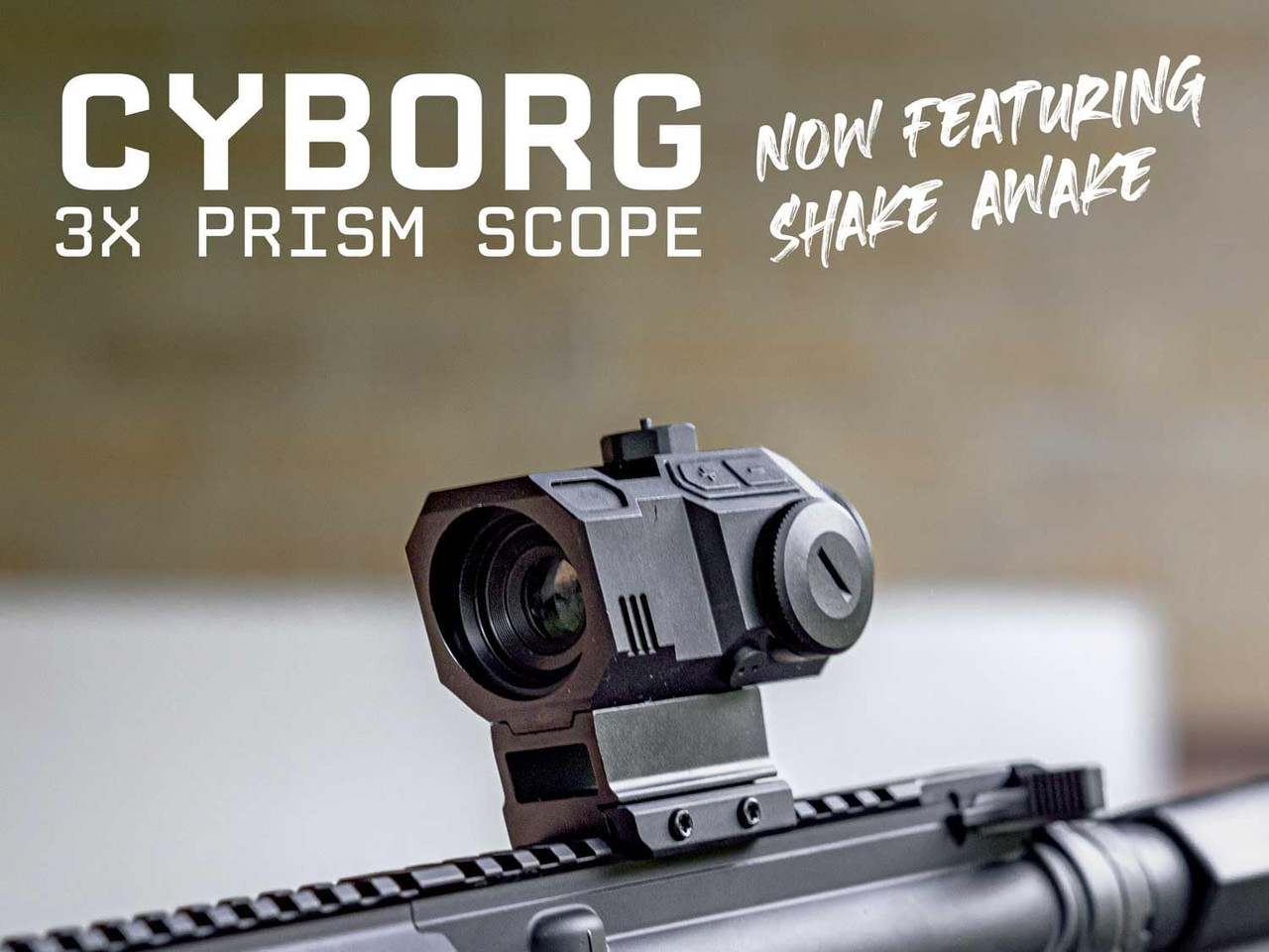 Cyborg 3x Prism Scope with Shake Awake