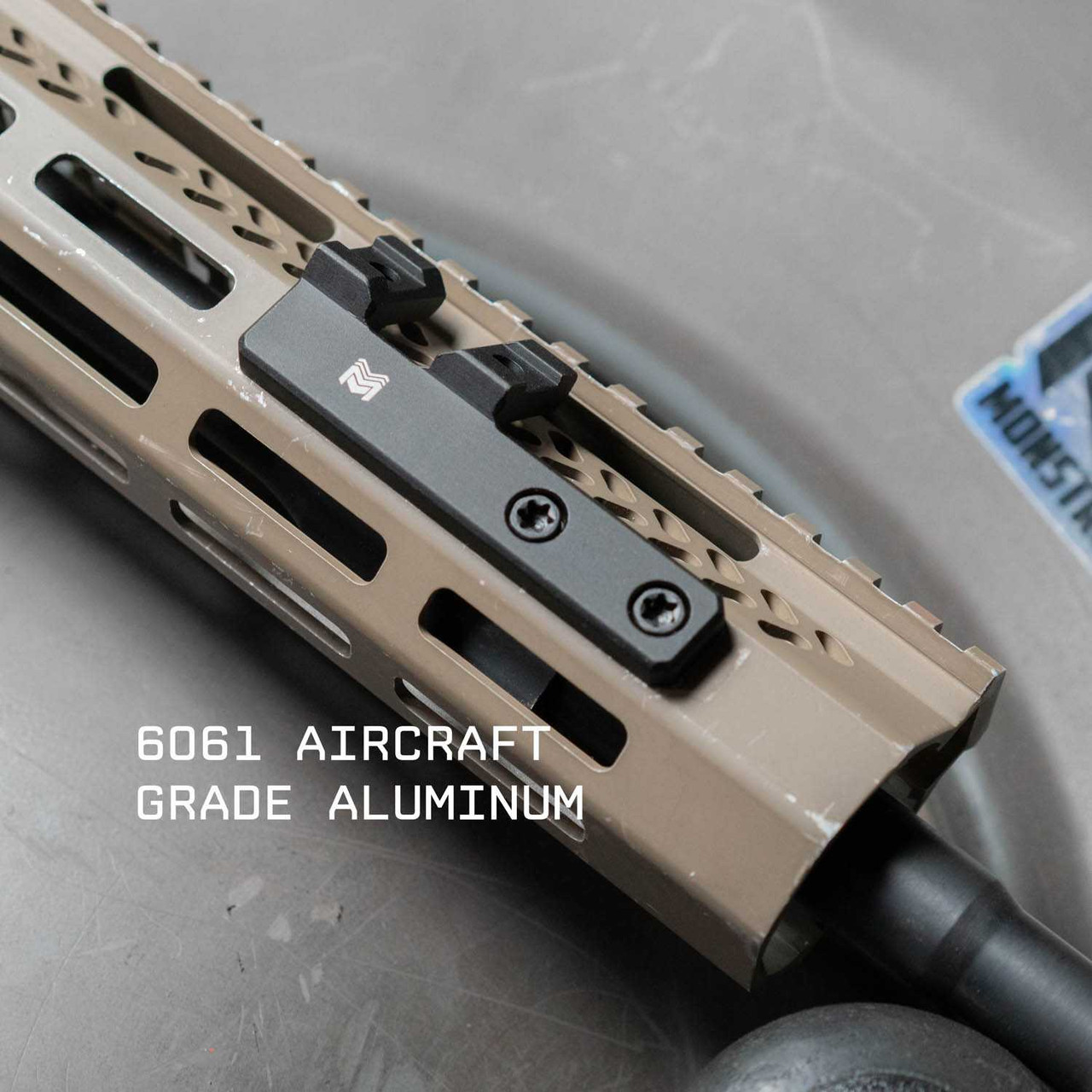 M-LOK Extended 45 Degree Offset Light Mount | Compatible with