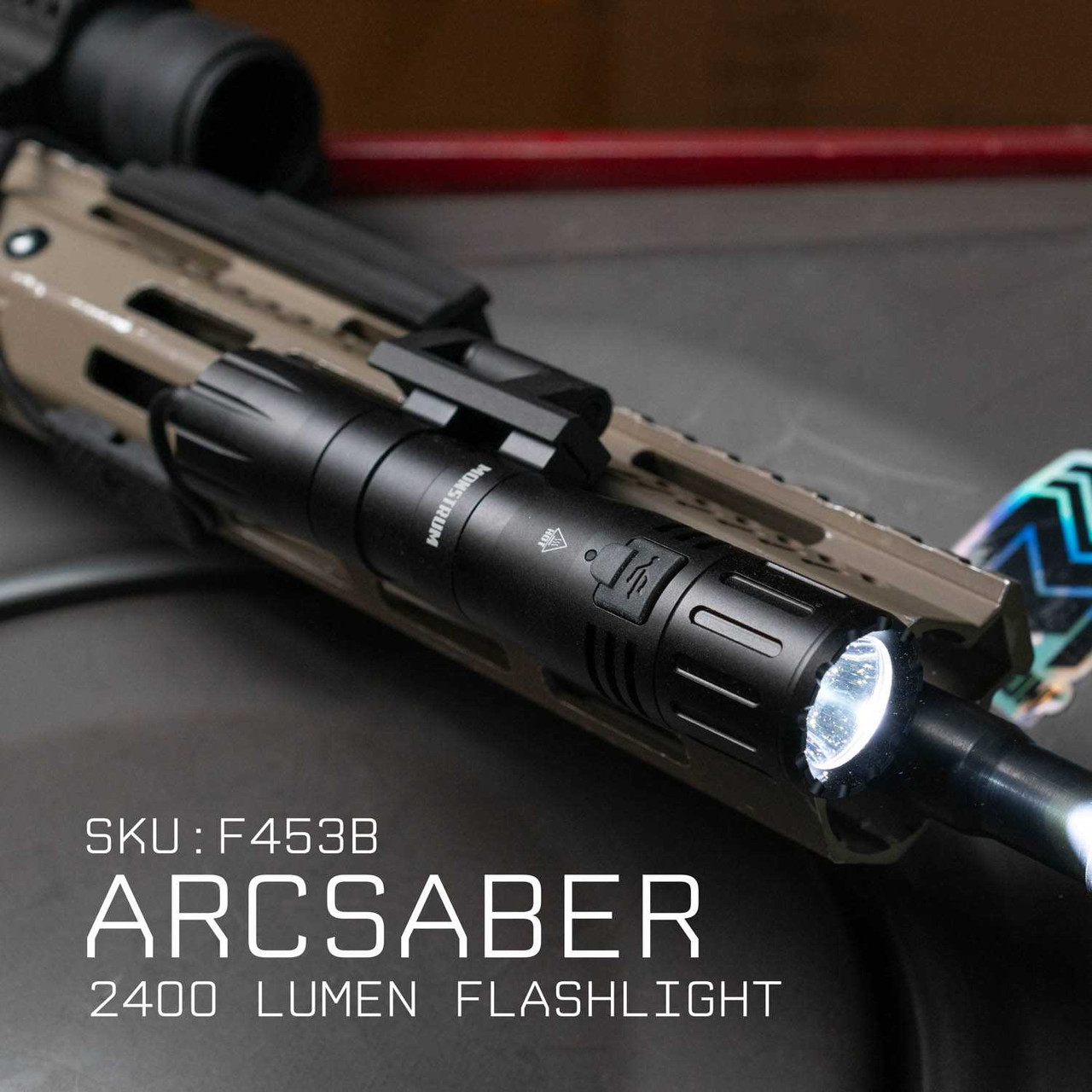 Monstrum Arcsaber 2400 Lumen Weaponlight