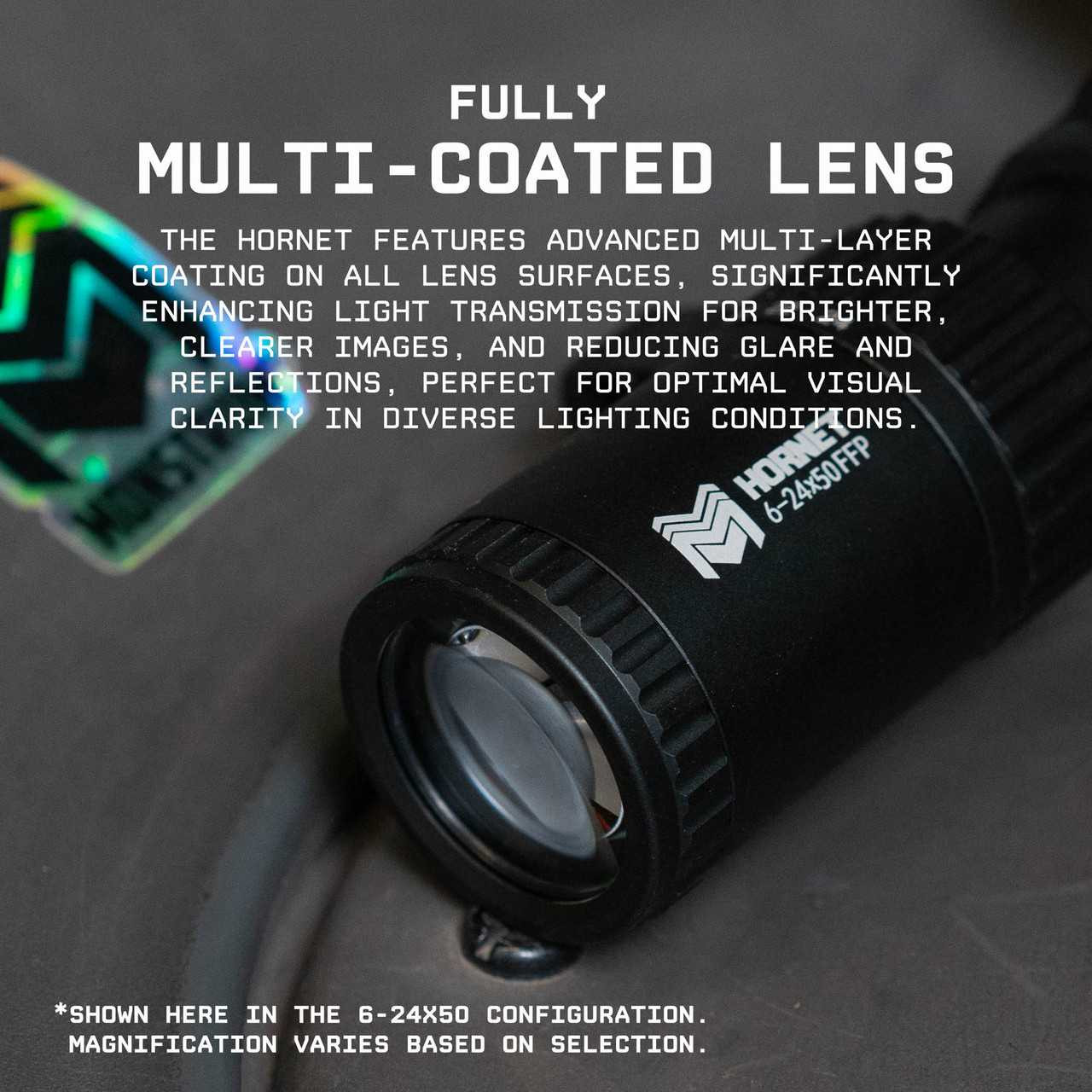 Hornet 4-16x50 FFP Rifle Scope