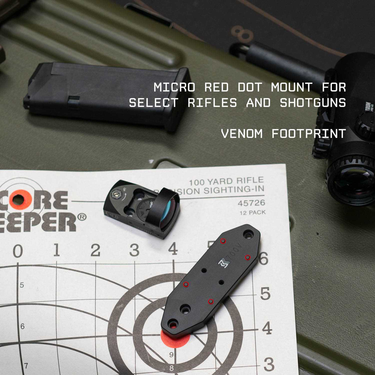 Grimlock Mossberg 500/590/835/930/Shockwave Red Dot Mount