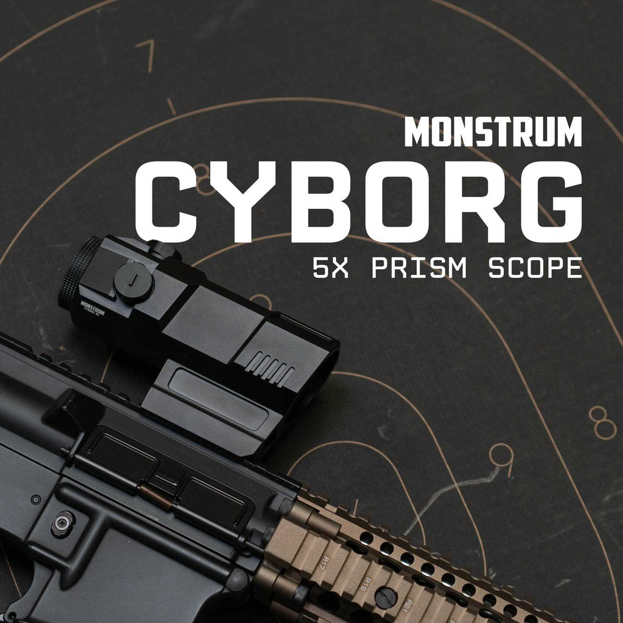 Cyborg 5x Prism Scope with Shake Awake | BDC Reticle