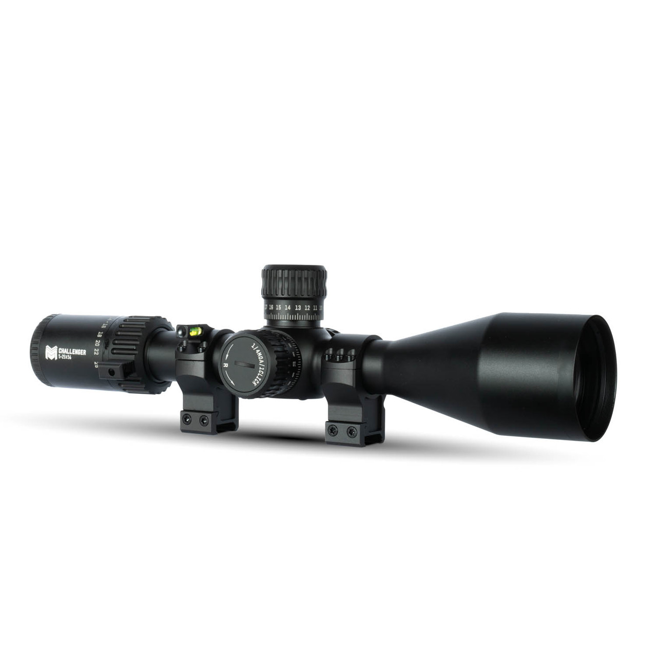 Challenger 5-25x56 FFP Scope with Zero Stop