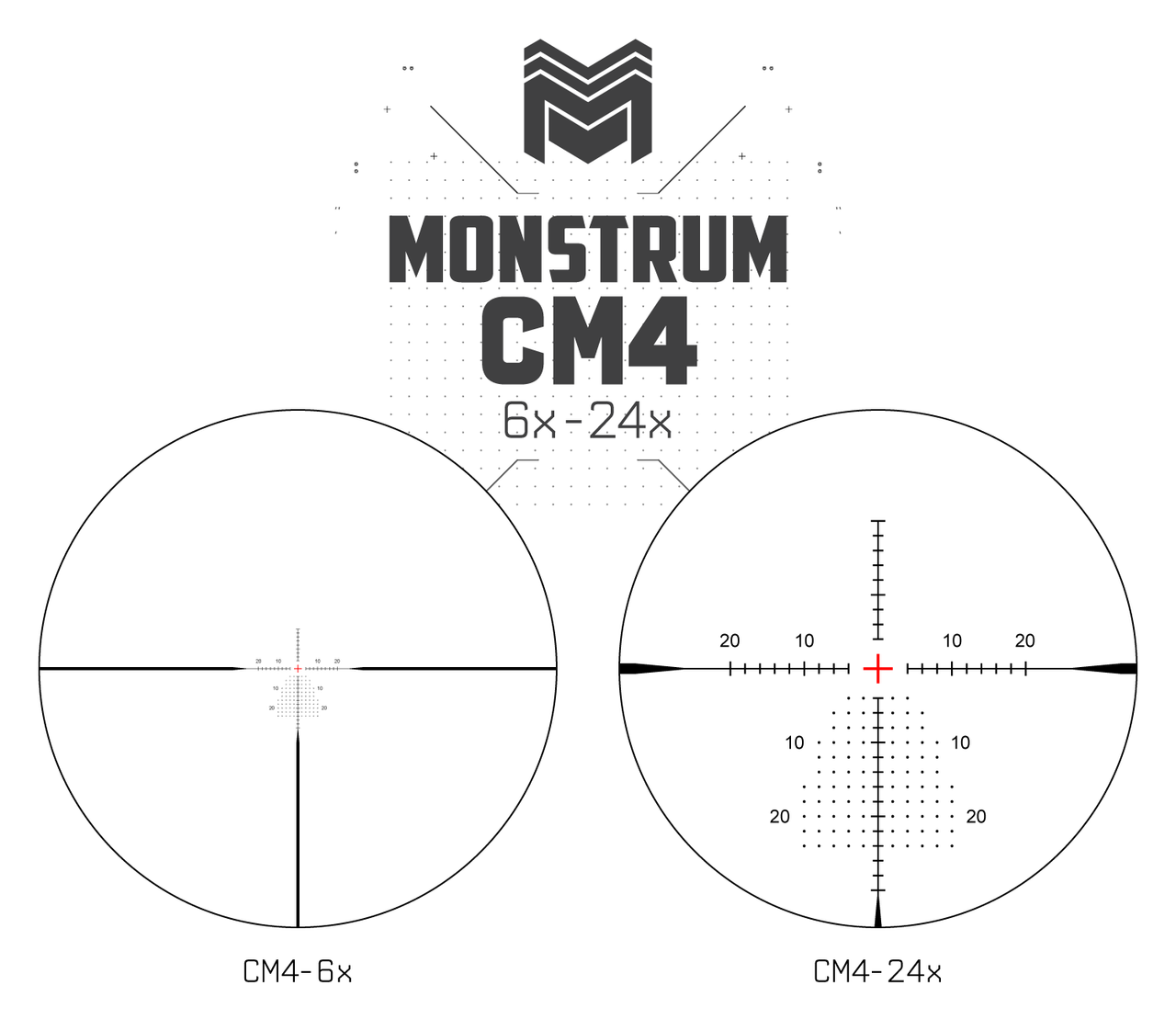 Challenger 6-24x50 FFP Scope with Zero Stop