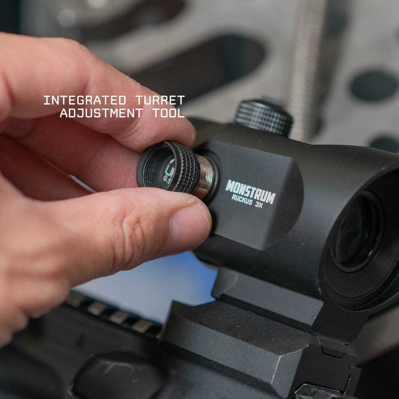 Ruckus 3x Prism Scope with Shake Awake - Ammoland