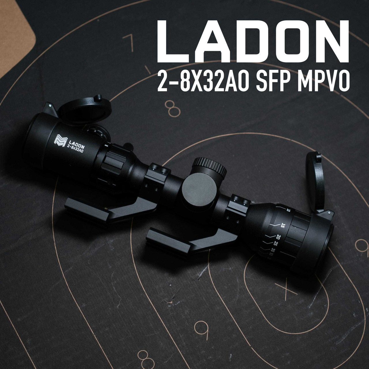 Ladon 2-8x32 SFP MPVO Rifle Scope