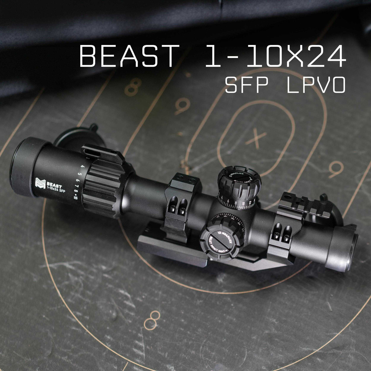 REDWIN BLACKBEAST 1-10x24 スコープ Beast 1-10x24 Second Focal Plane LPVO Series