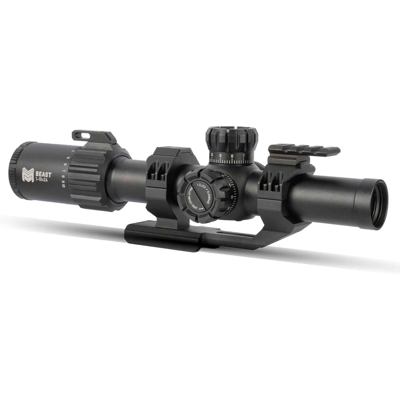 Beast 1-10x24 Second Focal Plane LPVO Series