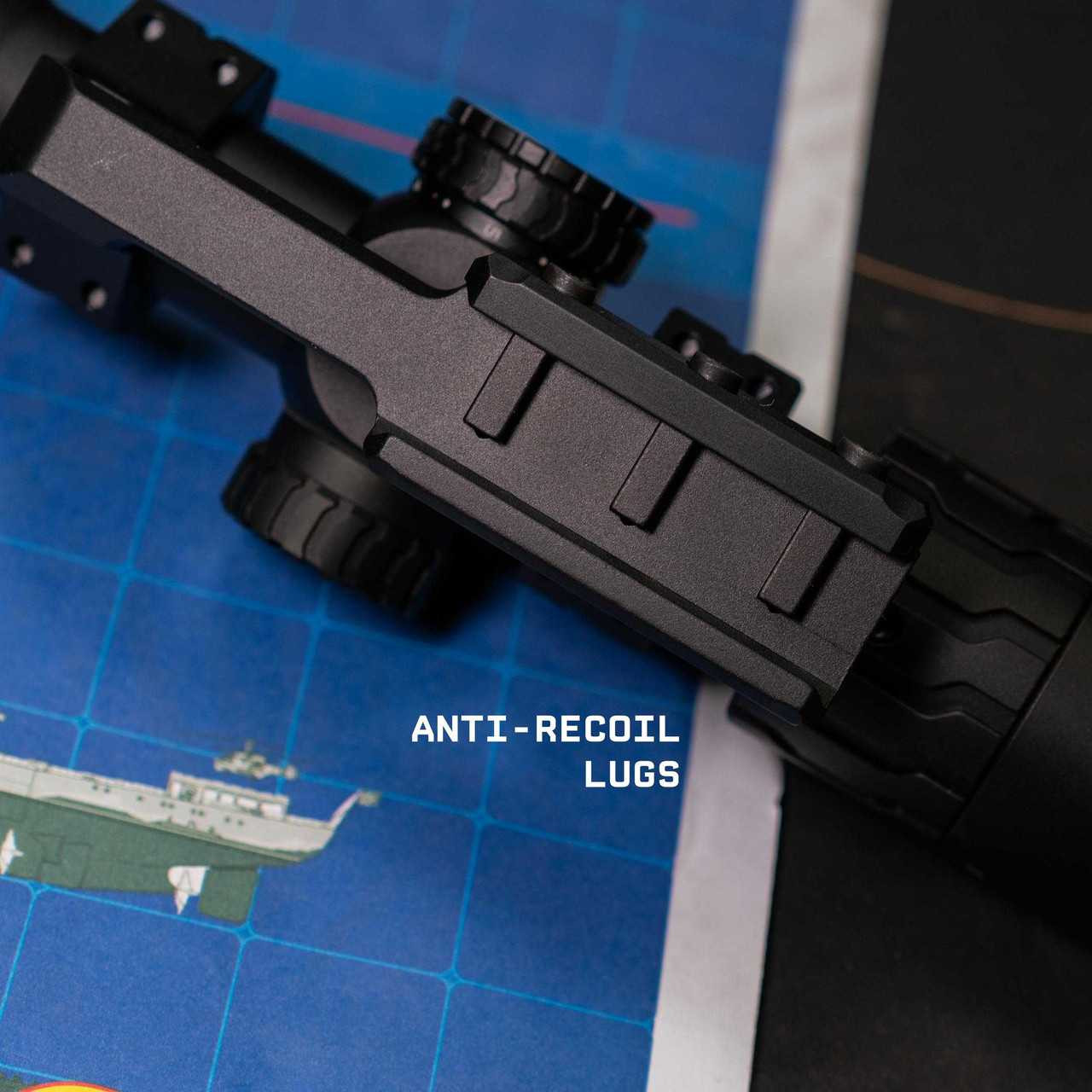 Panzer HD 3-9x40 SFP MPVO Rifle Scope with Adjustable Objective