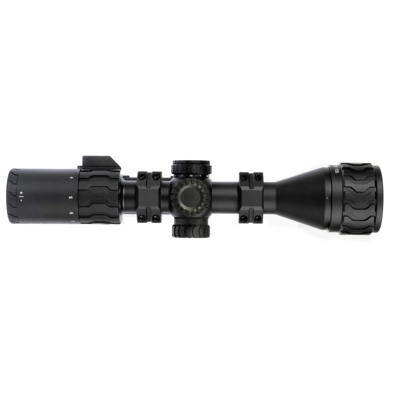 Panzer 2-10x40 SFP MPVO Rifle Scope with Adjustable Objective