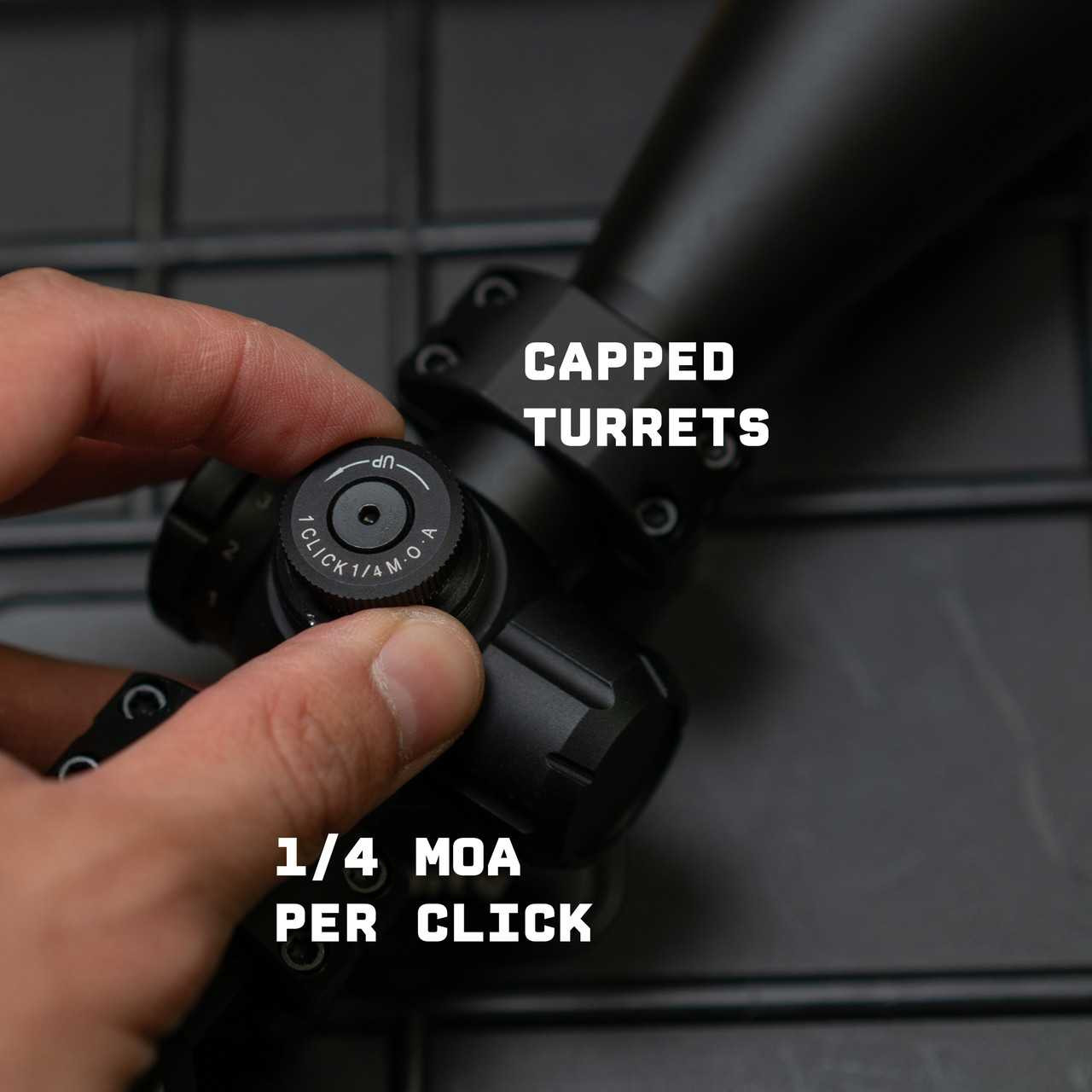 Marauder4-12x44 SFP MPVO AO Rifle Scope