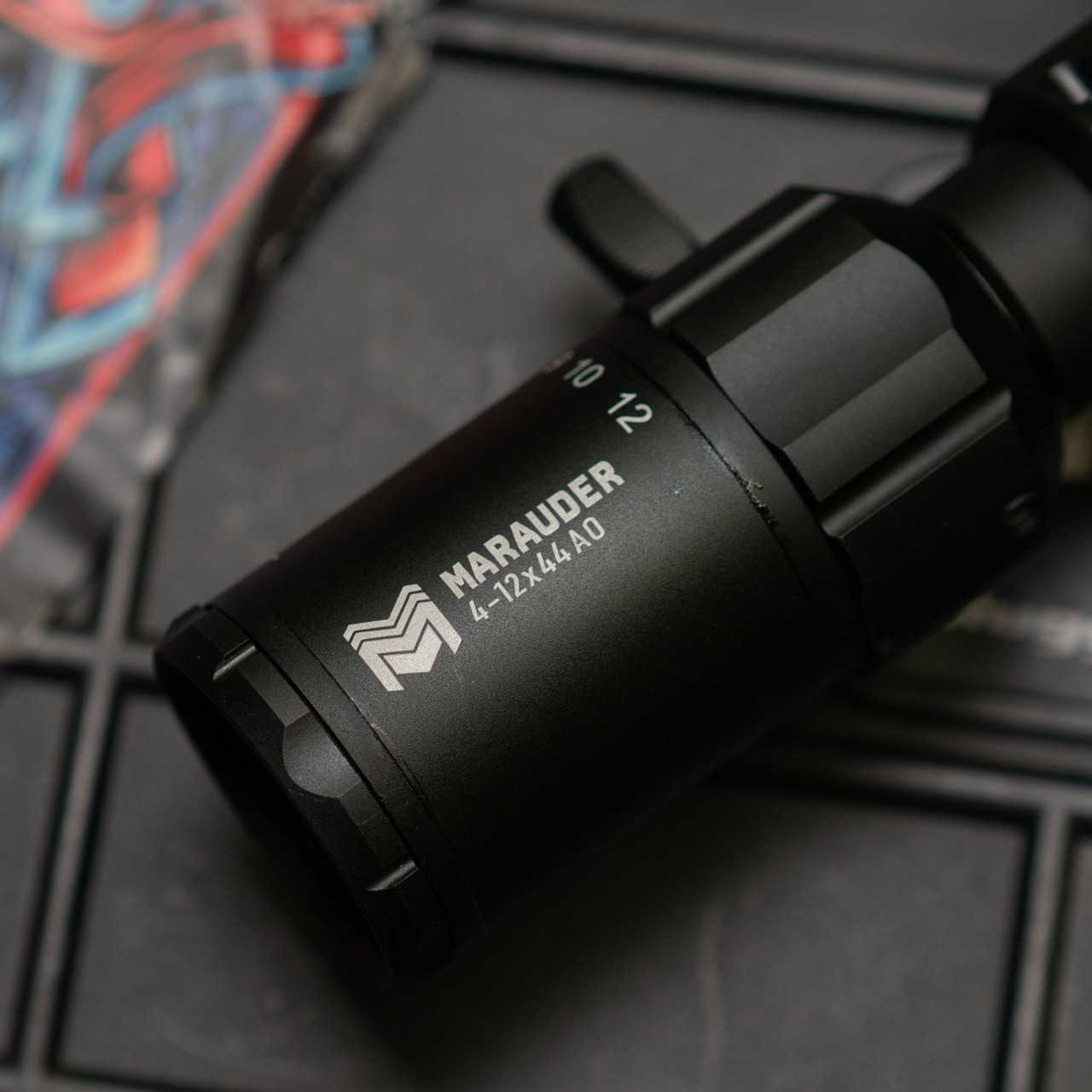 Marauder4-12x44 SFP MPVO AO Rifle Scope
