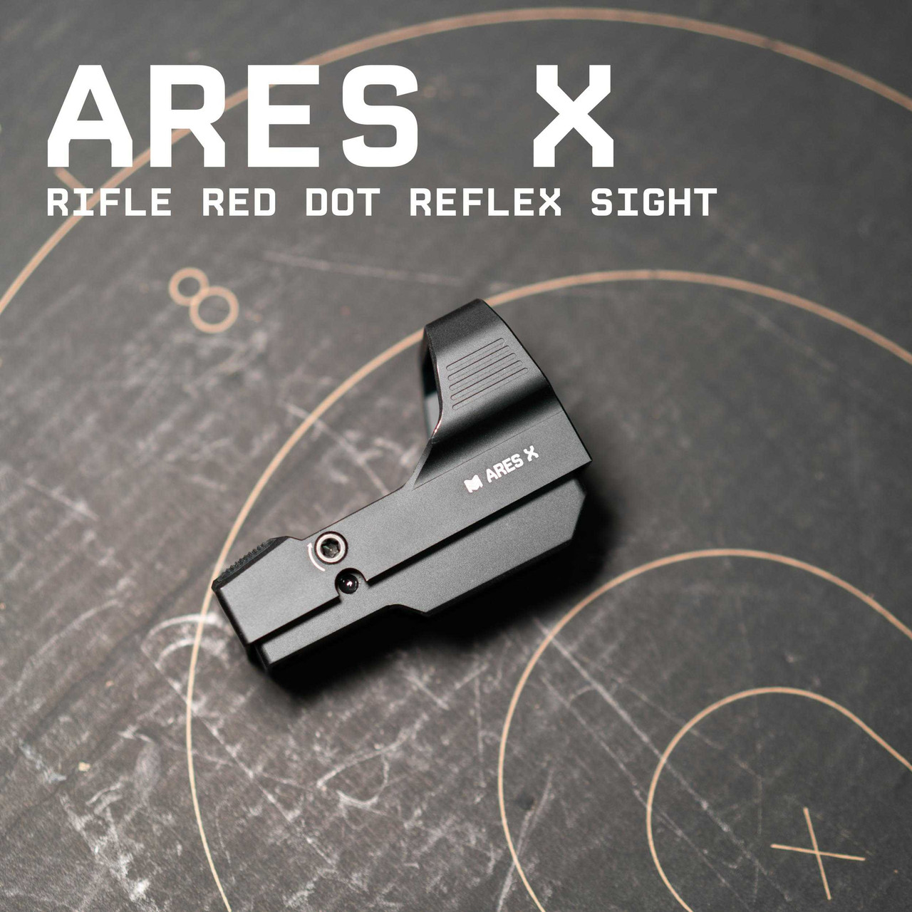 Ares Open Reflex Red Dot Sight with Shake Awake Illumination
