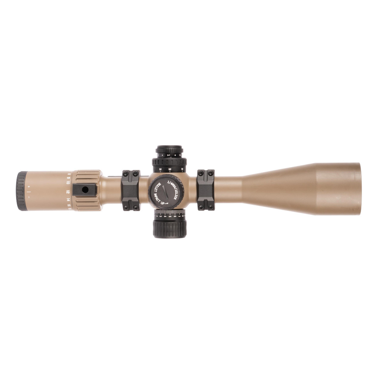 Challenger 6-24x50 FFP Scope with Zero Stop | Flat Dark Earth