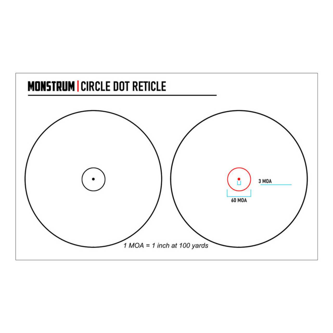 Marksman 3x30 Prism Scope