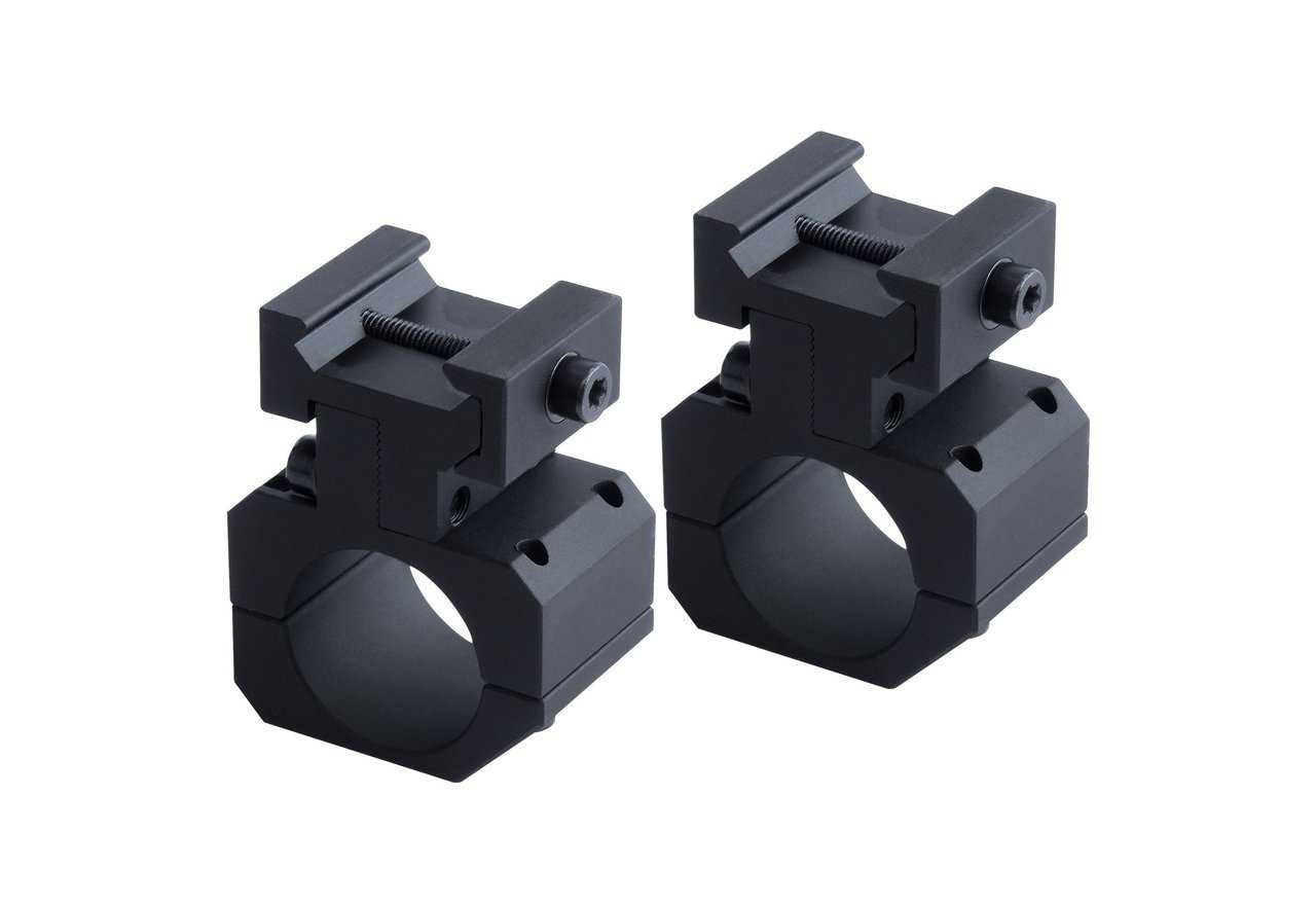 Adjustable Scope Ings – 25.4mm/30mm Tube | 6-Level Height  1 2 1 4 25 4mm 30mm Picatinny Rail Compatible