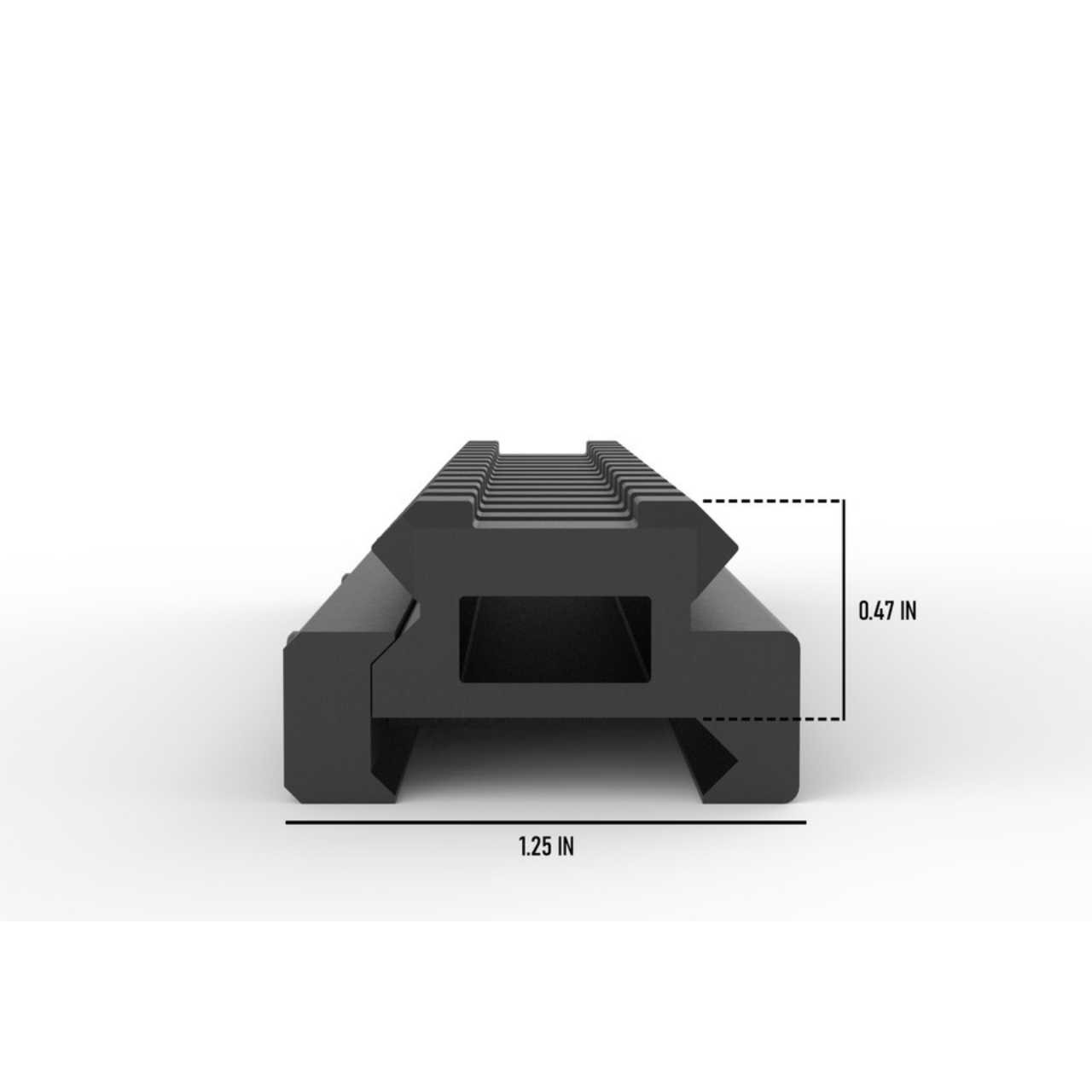 Lockdown Series V3 Lightweight Riser Mount | 13 Slot
