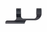 Slim Profile Series Offset Picatinny Scope Mount with Integrated Level - 1in