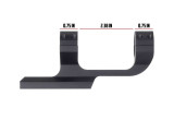 Slim Profile Series Offset Picatinny Scope Mount - 34mm 30mm Scope Rings/Mounts Monstrum Slim Profile Series Offset Picatinny Scope Mount - 34mm 30mm Scope Rings/Mounts Monstrum