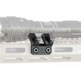 Monstrum M-LOK 45 Degree Offset Scout Light Mount | Compatible with Surefire M300/M600 Series Accessories Monstrum