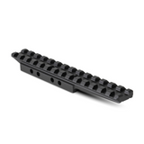 Monstrum Low Profile Dovetail to Picatinny Mount | 14 Slot 5.7 inch Length