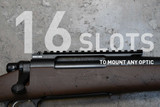 Remington 700 Long Action 17-Slot Picatinny Rail w/ Integrated Level Bubble Mossberg Accessories Monstrum