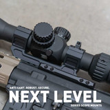 Monstrum Next Level Series Offset Scope Mount with Integrated Anti-Cant Level Bubble 30mm Scope Rings/Mounts Monstrum Monstrum Next Level Series Offset Scope Mount with Integrated Anti-Cant Level Bubble 30mm Scope Rings/Mounts Monstrum