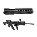 AR-15 Extended Quad Rail Handguard with FSP Cutout | Carbine Drop-in Top Scopes Monstrum AR-15 Extended Quad Rail Handguard with FSP Cutout | Carbine Drop-in Top Scopes Monstrum