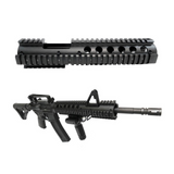 AR-15 Extended Quad Rail Handguard with FSP Cutout | Carbine Drop-in