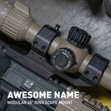 Hydra Series Modular Cantilever Scope Mount 30mm Scope Rings/Mounts Monstrum