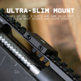 Side Saddle Ammo Holder for 243 Winchester / 308 Winchester / 7mm-08 Remington | Compatible with Picatinny Mounting Platforms New Items Monstrum