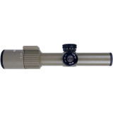 Alpha Series 1-4x24 FFP LPVO Rifle Scope | Bundle Deal includes Offset Scope Mount and Enhanced Throw Lever Optics Monstrum