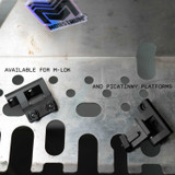 Adjustable Scout Light Mount with Pivoting Mount Plate | Compatible with Surefire M300/M600 Series/Streamlight Protac Series Accessories Monstrum