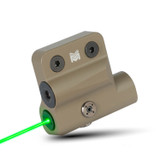 Offset Green Laser Sight | Compatible with M-LOK Laser 