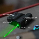 Offset Green Laser Sight | Compatible with M-LOK Laser 