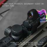Modular Scope Rings | Detachable Red Dot Mount & Level Bubble 30mm Scope Rings/Mounts Monstrum