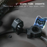 Modular Scope Rings | Detachable Red Dot Mount & Level Bubble 30mm Scope Rings/Mounts Monstrum