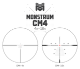 Hornet 4-16x50 FFP Rifle Scope