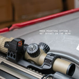 Monstrum Sidewinder Series Scope Mount with 45 Degree Canted Red Dot Base | 34mm