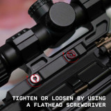 Hypergrip Quick Release Cantilever Scope Mount 30mm Scope Rings/Mounts Monstrum Hypergrip Quick Release Cantilever Scope Mount 30mm Scope Rings/Mounts Monstrum